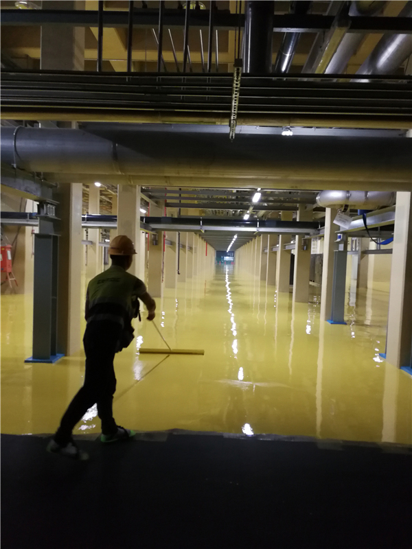 防靜電地坪施工