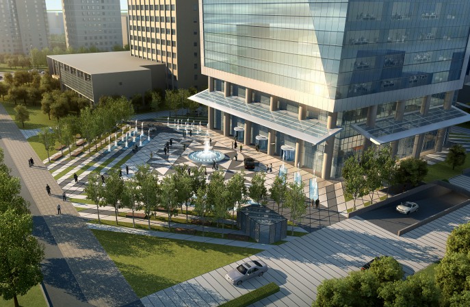 中國人壽北京金融中心大廈大理石地面養(yǎng)護(hù)