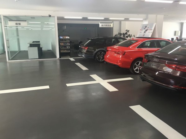 汽車4S店地面翻新后