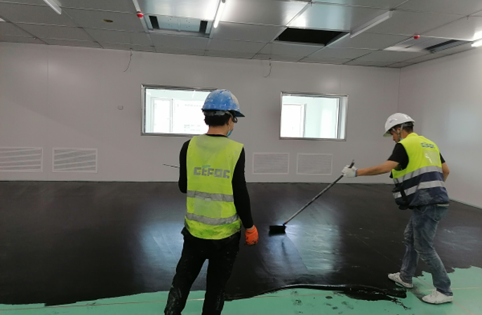 簡(jiǎn)單了解如何施工環(huán)氧防靜電地坪