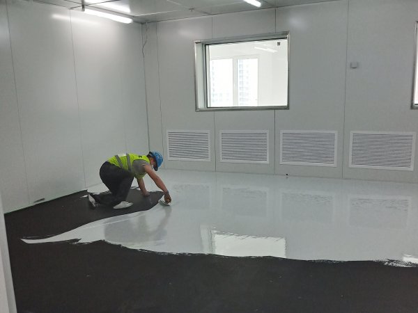 防靜電地坪施工商