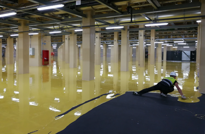 工業(yè)領域使用的環(huán)氧防靜電地坪施工要求