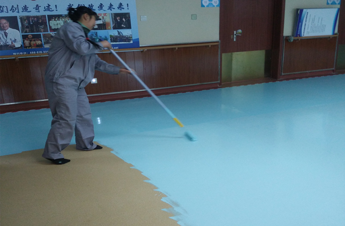 詳解在使用塑立得對塑膠地板翻新保養(yǎng)施工流程及注意事項（一）