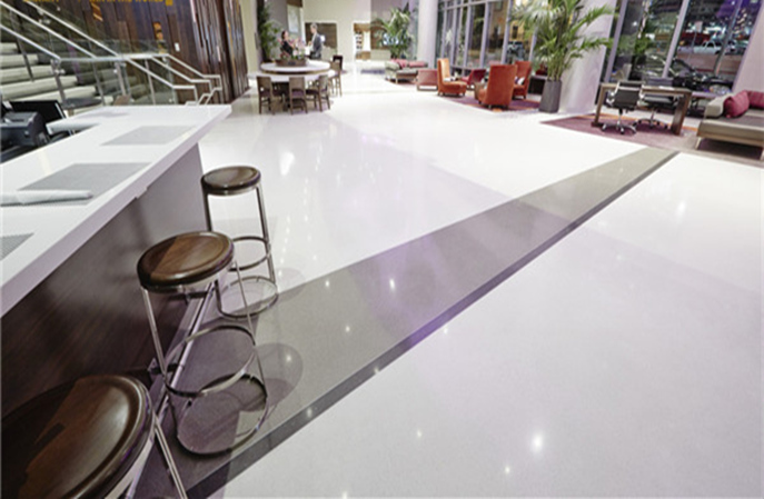 北京航特艾特石地面（環(huán)氧磨石）施工工序