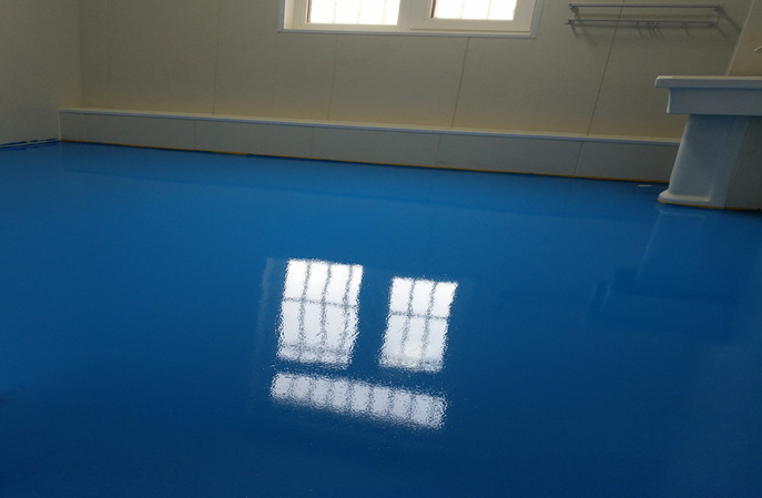 塑立得對舊瓷磚地面翻新改色