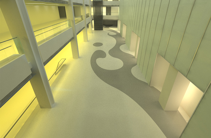 艾特石環(huán)氧磨石地面，讓美術(shù)館綻放獨(dú)特藝術(shù)光彩