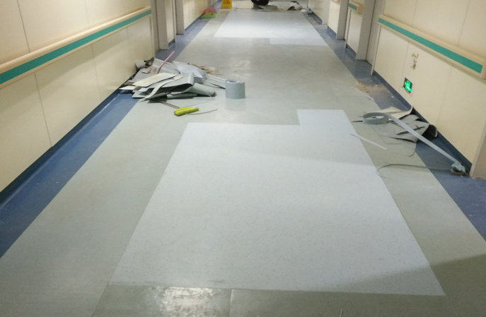 醫(yī)院彈性地面翻新新方案--塑立得防護(hù)涂料
