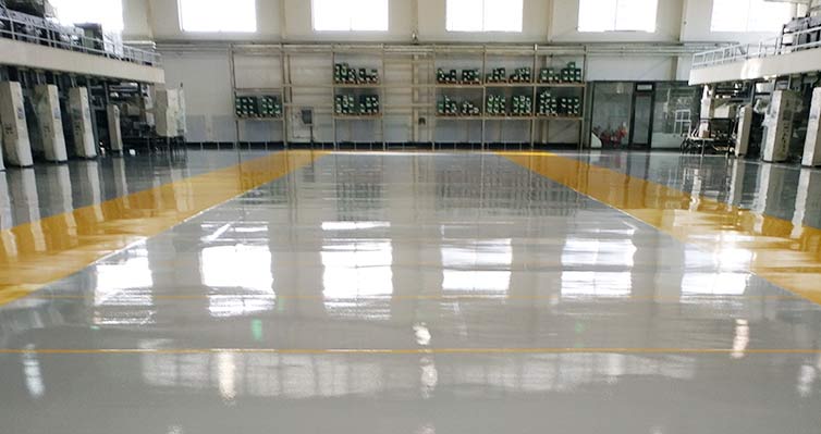 環(huán)氧自流平地坪材料性能要求