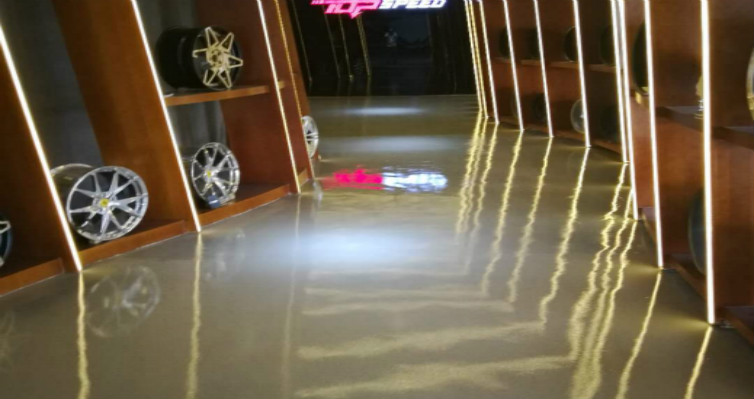 汽車維修廠地面