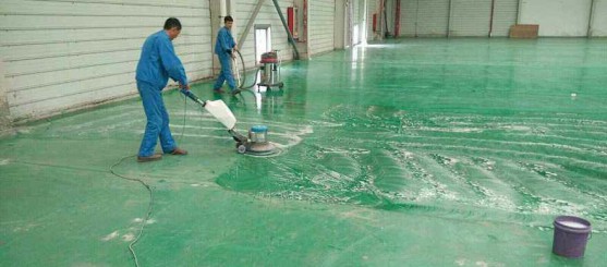 環(huán)氧樹脂地坪翻新施工