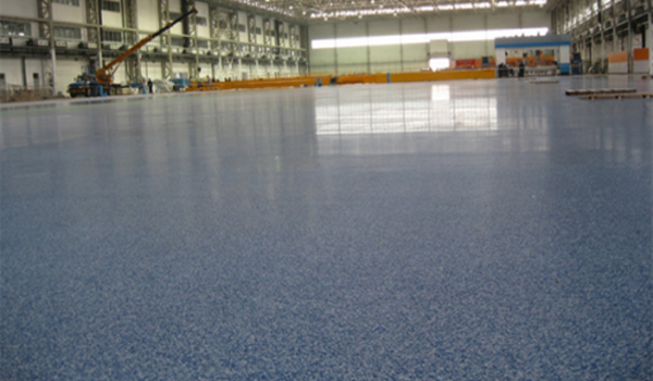 環(huán)氧樹脂彩砂地坪