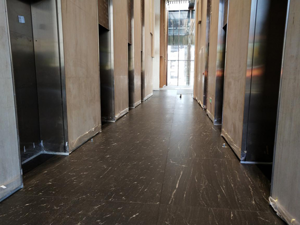 塑立得保養(yǎng)石材 施工后