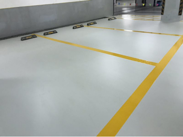 浙江人民醫(yī)院地下車庫翻新效果